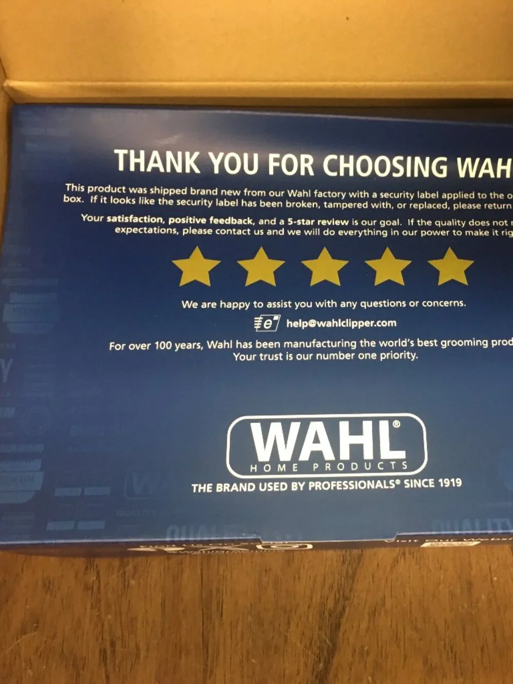 Wahl Color Pro Cordless Rechargeable Hair Clipper & Trimmer – Easy Color-Coded